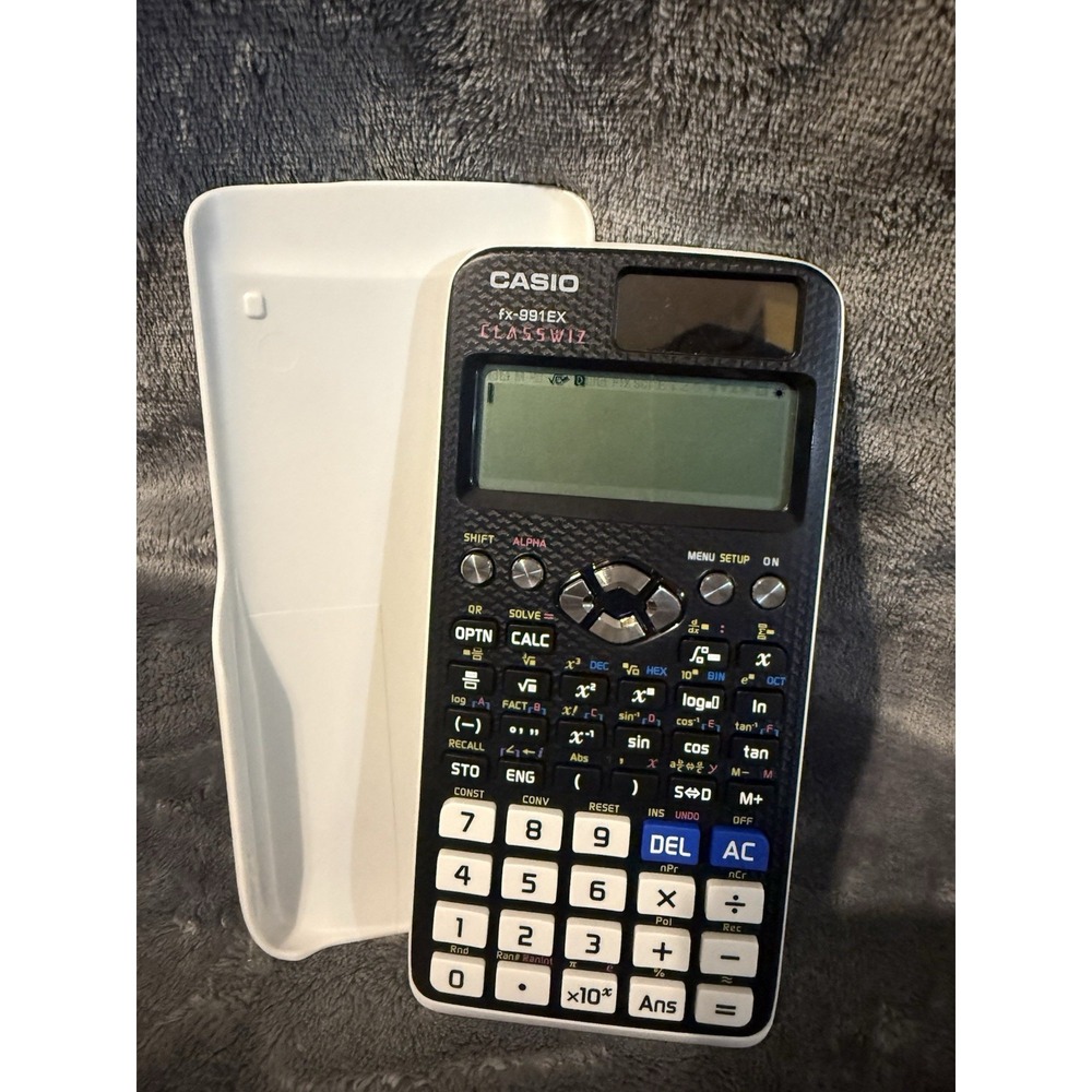 EUC Casio FX-991EX Classwiz Advanced Engineering Scientific Calculator-552 black